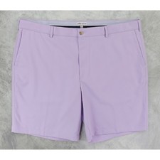 Peter Millar Salem Performance Golf Short Mens 42 Purple Flat Front MF22EB82