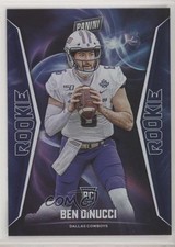 2020 Panini Player of the Day Rookie Rainbow Foil Ben DiNucci #74 3bs