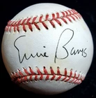 ERNIE BANKS AUTOGRAPHED OFFICIAL NATIONAL LEAGUE BASEBALL (BECKETT COA)