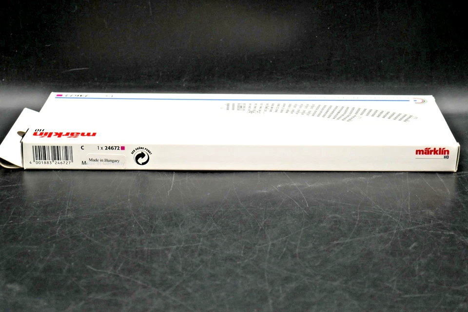 HO Marklin C Track 24672 Right Curved Turnout (360 mm) - New in Box - Image 3 of 4