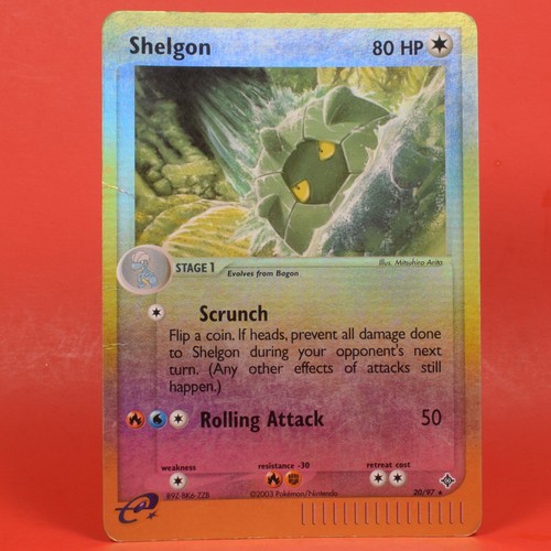 Pokemon TCG English Card ex Dragon Shelgon 20/97 Reverse Holo