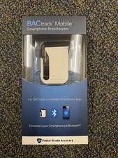 BACtrack Mobile Smartphone Breathalyzer Bluetooth Digital Display Police-Grade