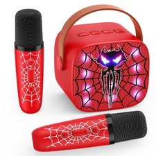 Karaoke Machine Toys for Kids Ages 3-12: Mini Portable Bluetooth Speaker with...