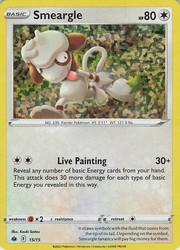 Smeargle 015/015 McDonald's Promos 2022 Holo Promo