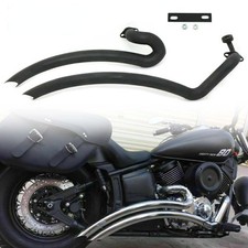 Shortshots Staggered Exhaust Pipes System For Yamaha XVS1100 XVS1100A Drag Star