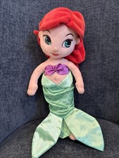 Disney Store Baby Ariel Plush Doll 13  The Little Mermaid Plush Toddler Doll