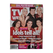TV Week - Vintage Magazine October 23-29, 2004 Australian Idol, Usher Pin-Up 