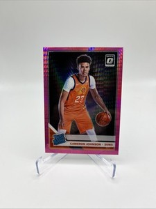 Cameron Johnson 2019-20 Panini Donruss Optic Rookie Rc #200 Pink Hyper