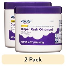 Equate Diaper Rash Relief Maximum Strength 40 Zinc Oxide, 16 oz