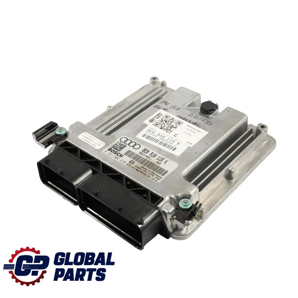 Audi A4 B7 2.0 TFSI BWE 200HP Centralina Motore 8E0910115K Manuale - Immagine 2 di 4