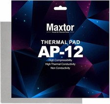 Maxtor AP12 Thermal Pad 14.8 W/mK 120x120x1.0mm Silicone Highly Efficient Heat