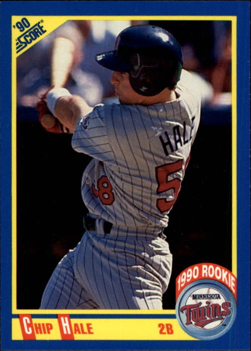 1990 Score #588 Chip Hale RC - BB