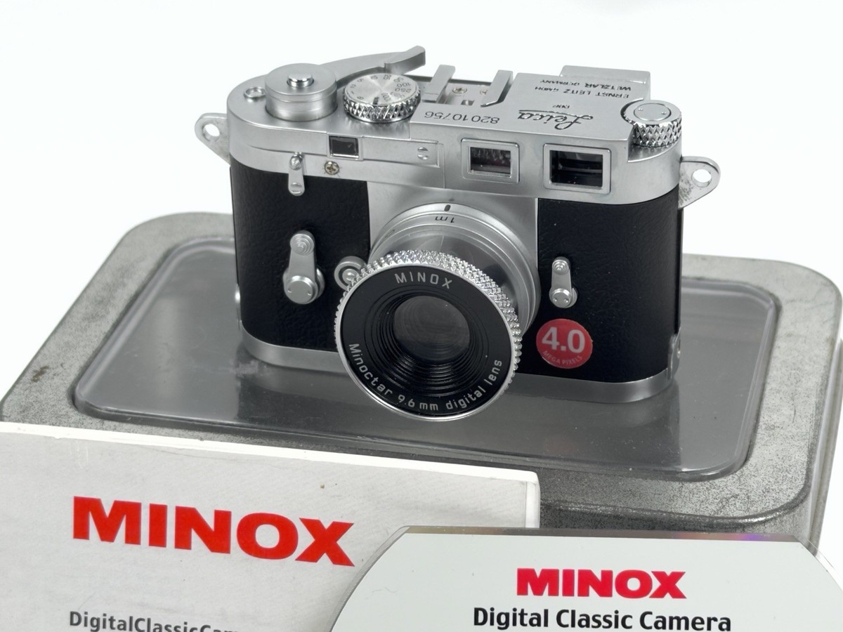 RARE MINI MINOX Digital Classic Camera Leica M3 (4.0) With Metal