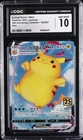 2021 POKEMON 25TH ANNIVERSARY COLL HOLO #22 SURFING PIKACHU VMAX CGC 10 GEM MINT