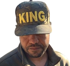 Popfizzy King Hat, Unisex Pot Leaf Hats, Marijuana Snapback Cap, Cannabis...