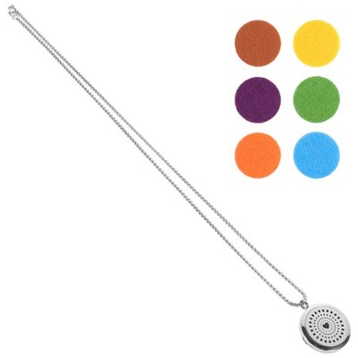  Herzförmiger Anhänger Diffusor-halskette Schmuck Für Frauen Aroma