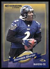 Shannon Sharpe 2000 Donruss #11 Ravens NFL READ FREE SHIPPING AutographDen