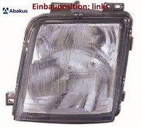 Abakus 441-1143L-LD-EM Hauptscheinwerfer Links Scheinwerfer FüR VW