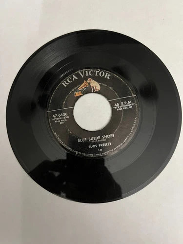 Vinyl 45 RPM Record Elvis Presley - Blue Suede Shoes / Tutti Fruitti