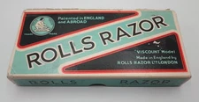 Vintage Rolls Razor 'Viscount' Model with Original Box and Papers