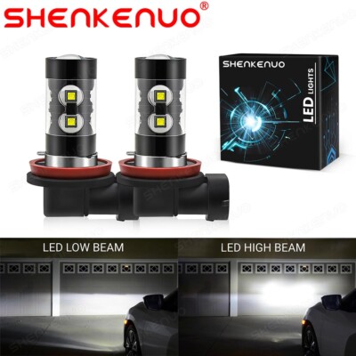 FOR Acura TSX 2009-2014 Combo HID/LED Headlight Hi / Lo Beam&amp;Fog Light Bulb KIT