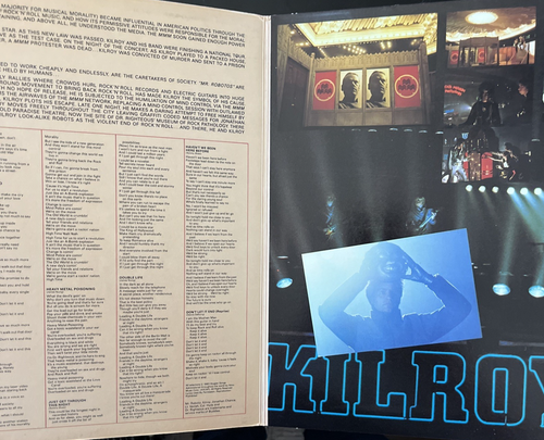 STYX KILROY WAS HERE ORIGINAL 1983 VINYL LP GATEFOLD SP0734 EXCELLENT - Picture 3 of 7