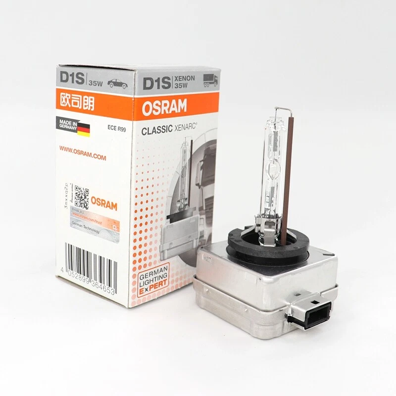 2x Osram D1S Xenarc OEM 4300K HID Xenón Faros Bombilla 66140 35W DOT Alemania Foto 3 de 4