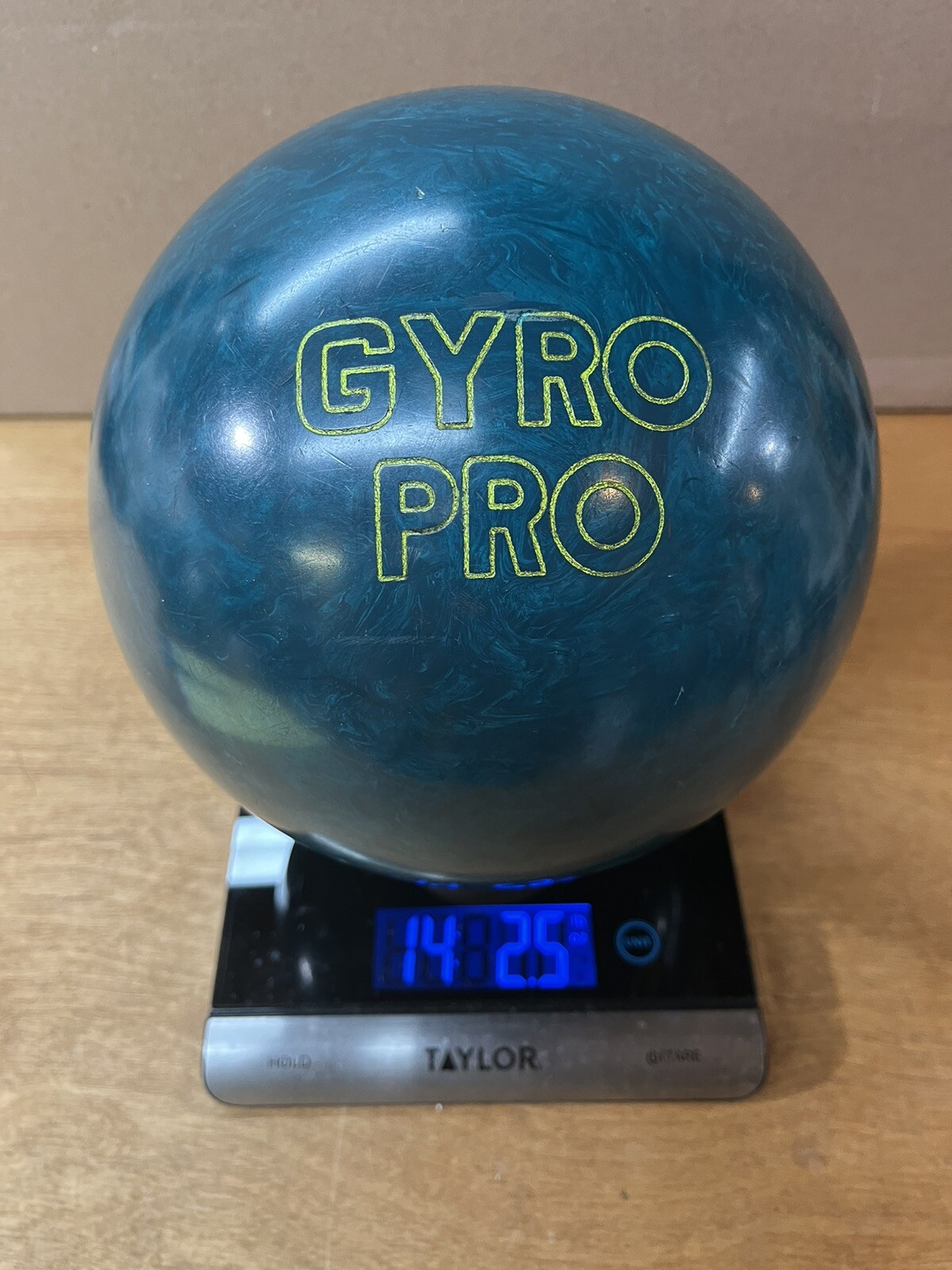 EBONITE "GYRO PRO" Gyro I Bowling Ball 14lbs.2oz. Green