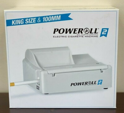 ebay cigarette machine POWEROLL 2 Top-O-Matic Electric Cigarette Machine - King Size & 100mm NEW