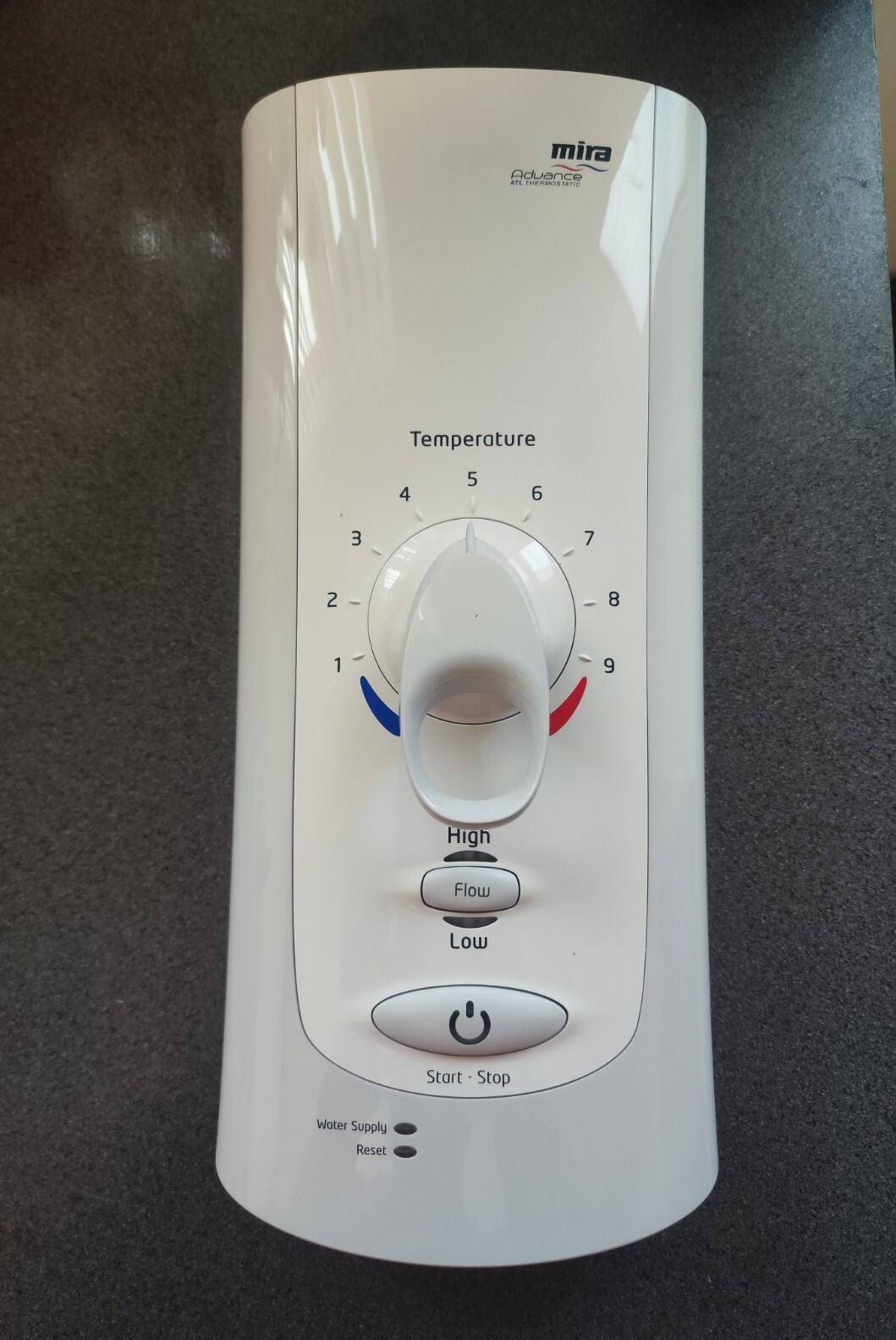 Mira Advance 9kw S Flex ARL Thermostatic Electric Shower. Fully Tested