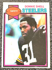 1979 Topps Football #411 Donnie Shell RC NM