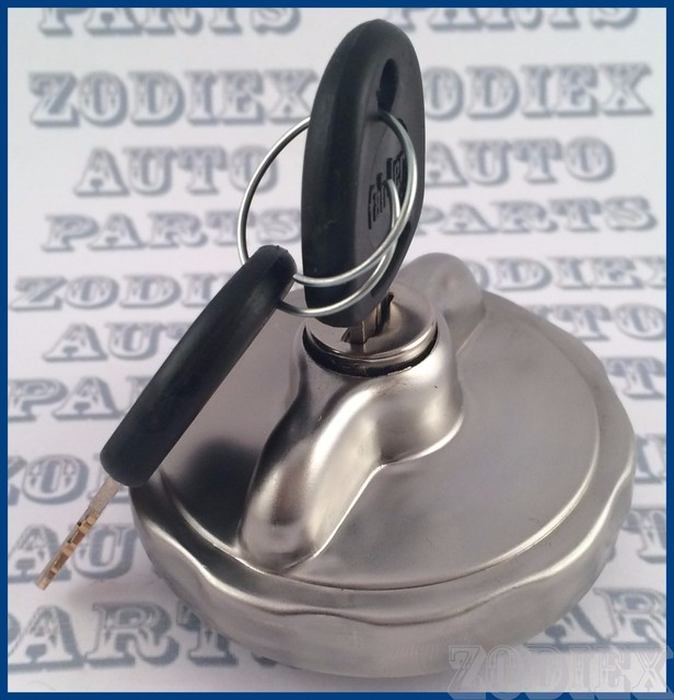 Mat Stainless Steel Locking Gas Cap Fuel Tank Filler Cap eBay