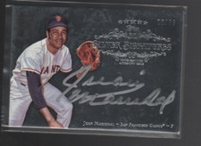 JUAN MARICHAL 2013 TOPPS FIVE STAR SILVER SIGNATURES AUTO CARD #FSSS-JM /65