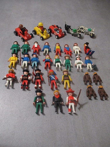Pièce Vintage PLAYMOBIL - Moteur De Moto Modèle 3494 - Pour Collection Ou Réparation