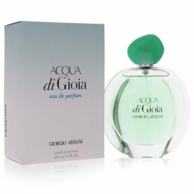 Giorgio Armani Acqua Di Gioia 3.4 oz 100ML Eau de Parfum Spray | eBay