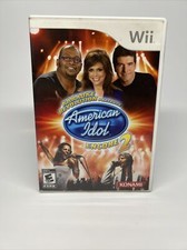American Idol Karaoke Revolution Encore 2 Nintendo Wii 2008 Video Game Complete