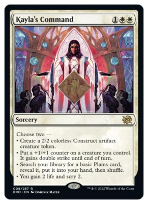 Magic the Gathering - Kayla's Command - BRO-EN009 MtG NM