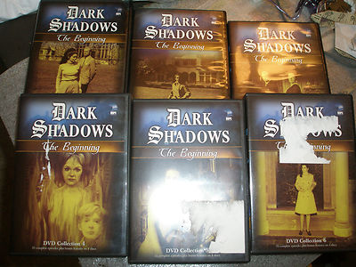 Dark Shadows: The Beginning - DVD Collection 1-6 all episodes 24