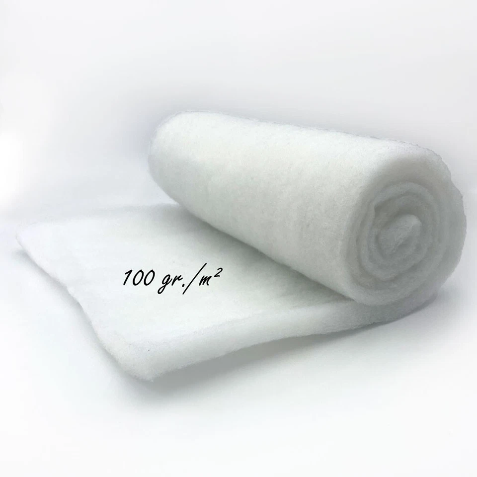 Polsterwatte 10 Meter Vorratspaket Vlieswatte Volumenvlies Diolen 160 cm breit - Bild 3 von 4