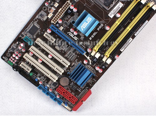 ASUS P5QL PRO Hauptplatine, LGA 775 Sockel, Intel P43 Chipse, DDR2 Speicher ATX - Bild 3 von 4