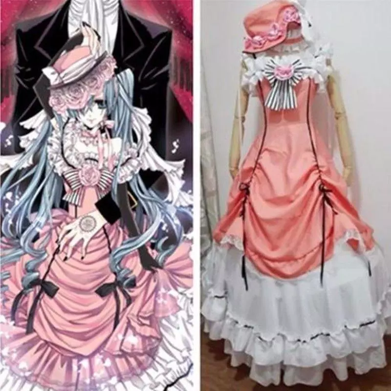 Black Butler Kuroshitsuji Cosplay Ciel Phantomhive Costume Set