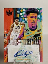 2023-24 Court Kings Impressionist Ink Violet Ochai Agbaji Auto /35 Utah Jazz RC 