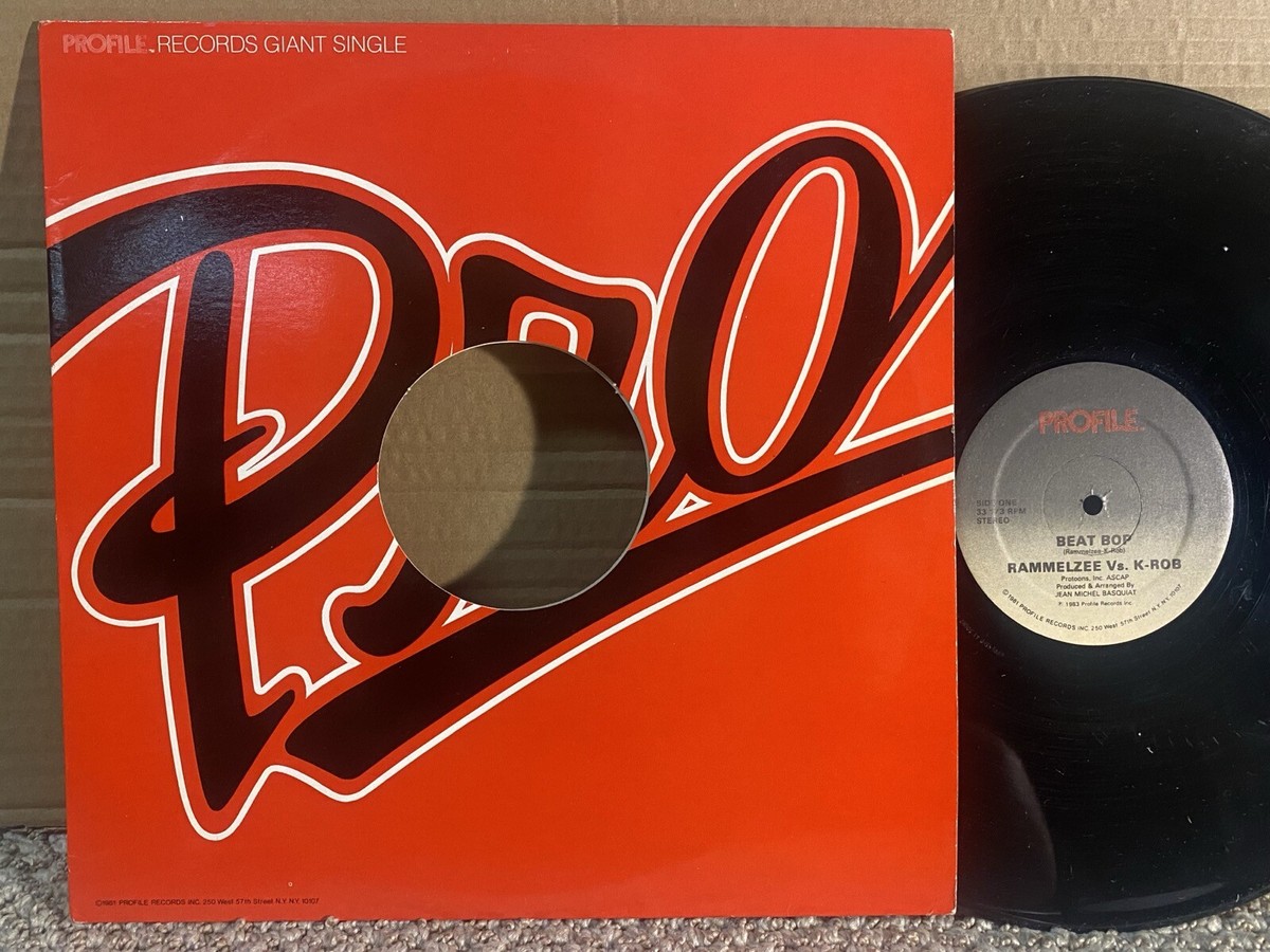 洋楽 Rammelzee vs K-Rob Beat Bop Jean-Michel Basquiat] Rammellzee vs K-Rob | SEALED 