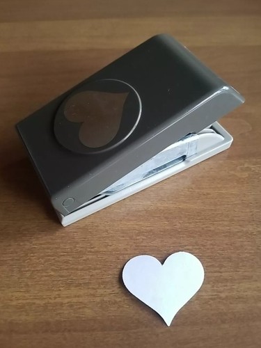 Stampin Up Full Heart Paper Punch Valentine's Day Crafts Love Cards Sweetheart - Picture 2 of 5