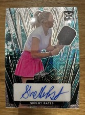 2024 Leaf Metal Pickleball SHELBY BATES  Refractor Auto Autograph  12/15 Rookie