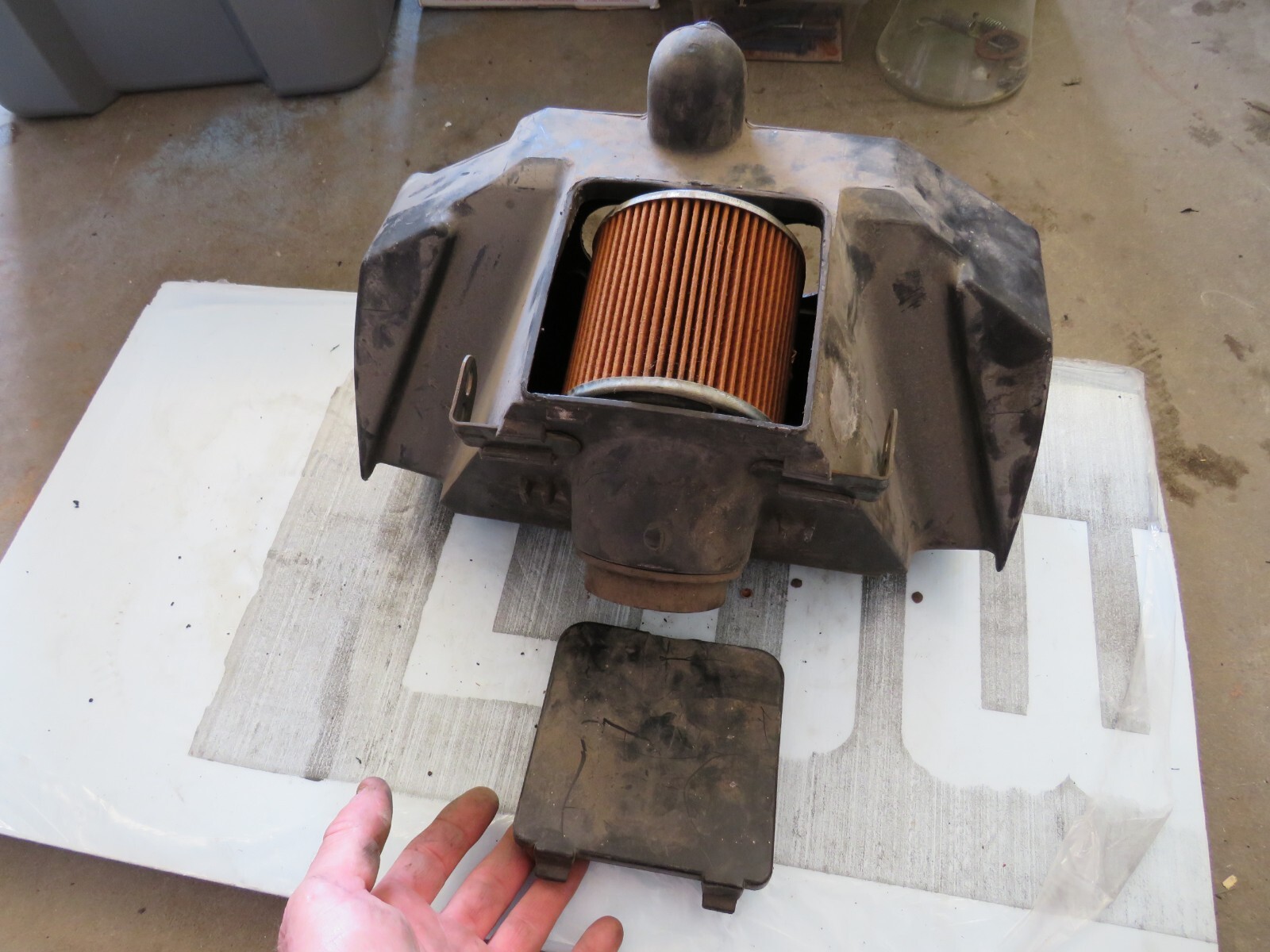 Kawasaki KZ 1000 KZ1000 Air Intake Box Air Filter Box 1980 ST K46 eBay