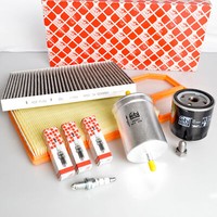 Febi 36107 Filterset Aktivkohlefilter ÖLablass ZüNdkerzen FüR Bora Golf 1.4 1.6