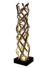 Holz Stehlampe Treibholz 120cm Liane Holzlampe LED Spot Wurzelholz Lampe Leuchte