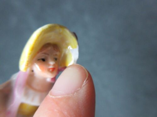 4 medias muñecas de porcelana vintage para cojines de alfiler - Imagen 22 de 24