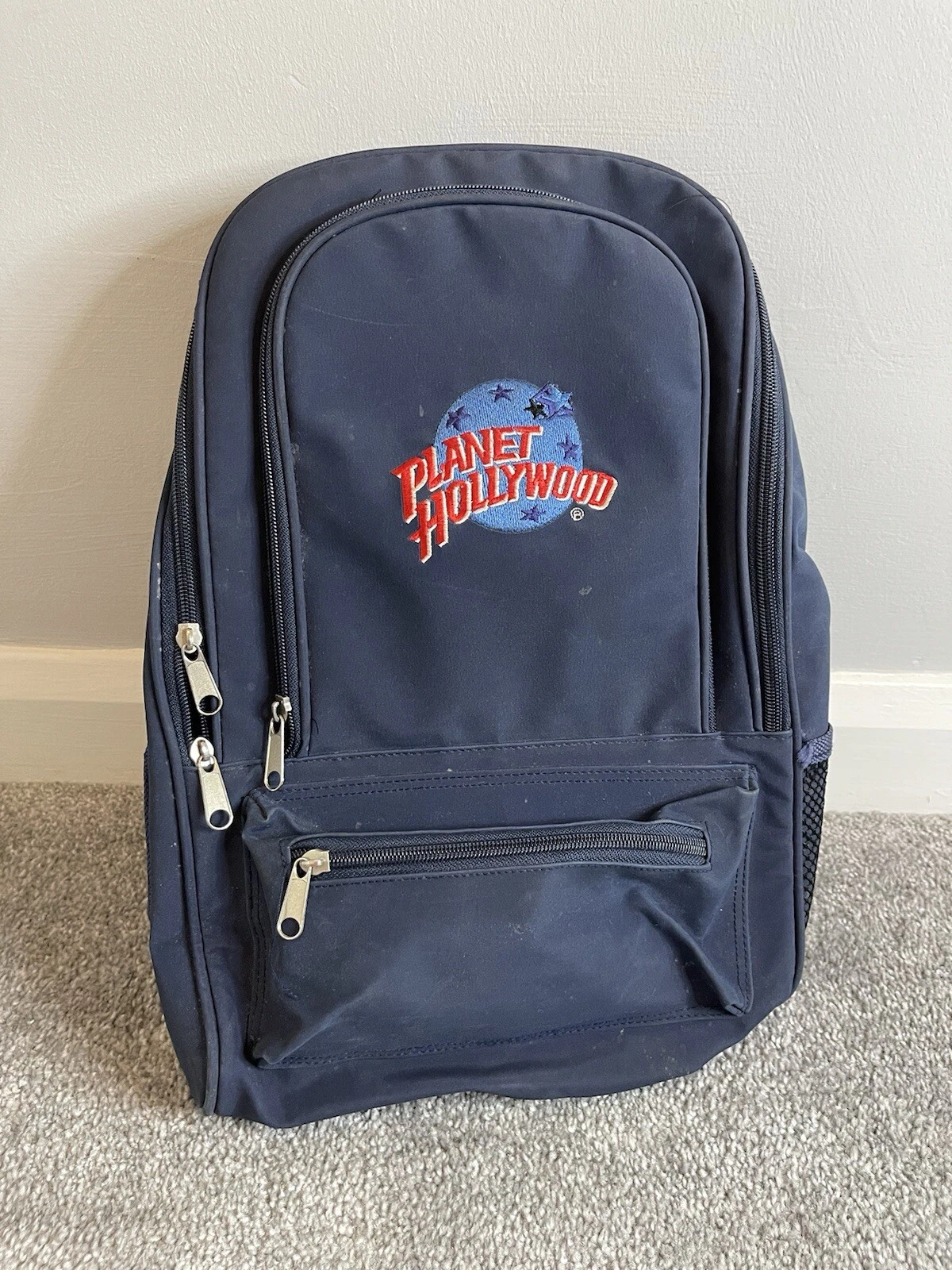 Planet Hollywood Navy Vintage Backpack